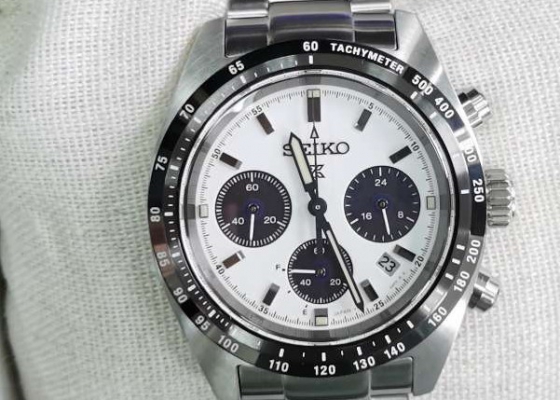 看看我的可爱熊猫盘  精工PROSPEX