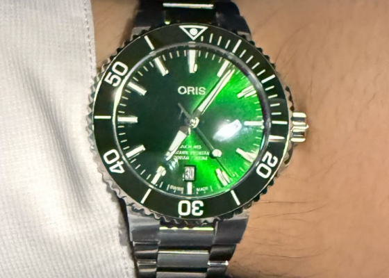 小乎哉？不小也  豪利时AQUIS绿盘上手体验