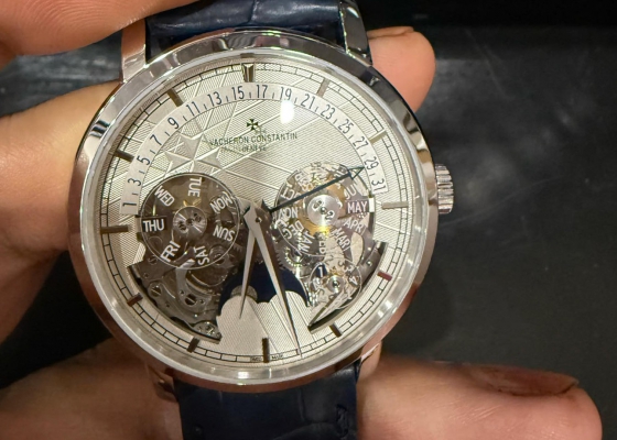 论坛首发开箱江诗丹顿  270周年逆跳万年历