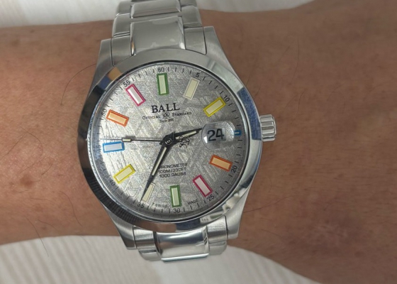 独一无二的陨石盘面  波尔工程师NM9026