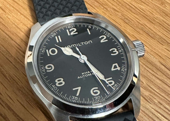 我第一块机械表认证  汉米尔顿 卡其野战