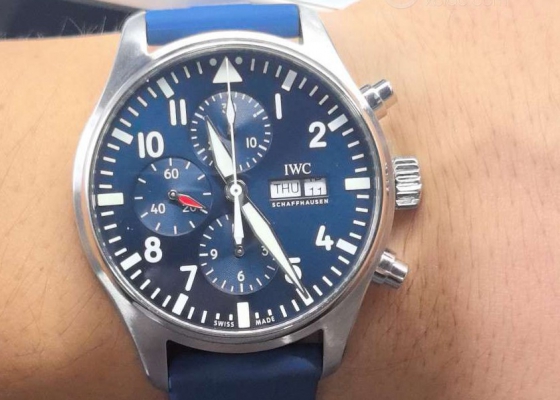 情迷377714飞行员计时  万国表小王子特别版