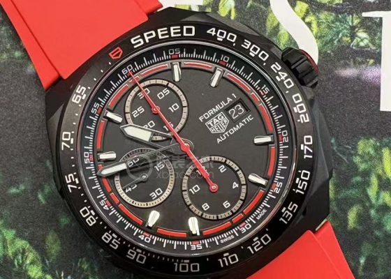 时隔一个月再入新表  格豪雅 F1 计时码表