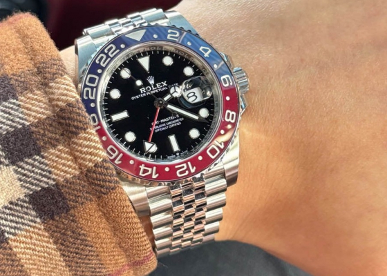 一定要拥有的可乐圈  劳力士格林尼治型