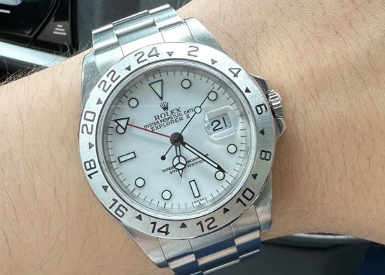 三十而立搞了个同龄劳  劳力士 探险家型 16570 白盘