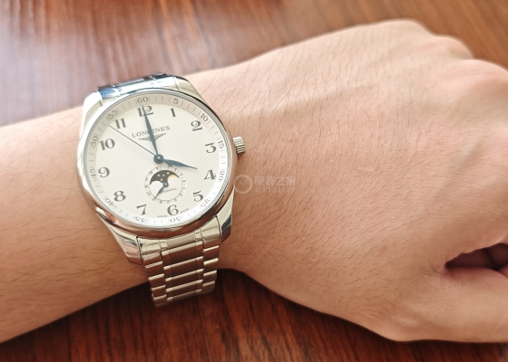 记录我的购买日记  浪琴名匠月相腕表