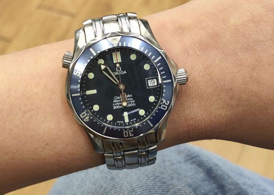 万元内的欧米茄  入手海马300中古