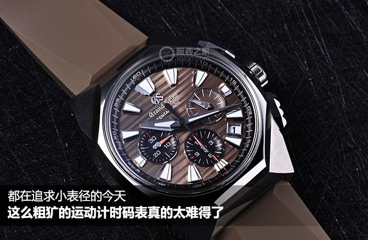 都在追求小表径的今天，这么粗犷的运动计时码表真的太难得了！